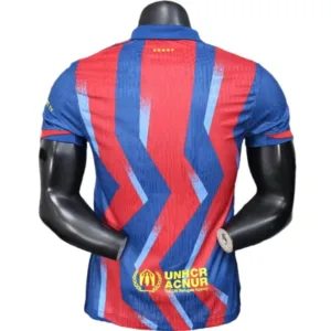FC Barcelona Camiseta Edición Jugadores 2025 2026 cuarta Roja - Camiseta Barcelona | escamisetasfutbol