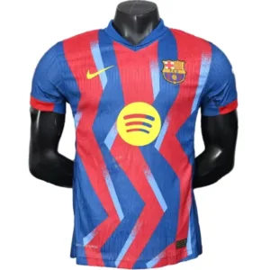 FC Barcelona Camiseta Edición Jugadores 2025 2026 cuarta Roja - Camiseta Barcelona | escamisetasfutbol