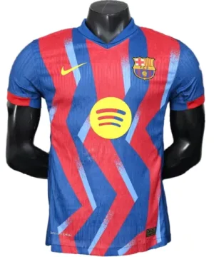 FC Barcelona Camiseta Edición Jugadores 2025 2026 cuarta Roja - Camiseta Barcelona | escamisetasfutbol