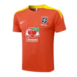 Brasil Chándal 2026 Naranja - Brasil Barata | escamisetasfutbol