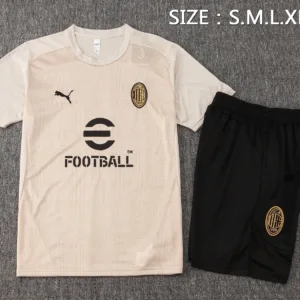 AC Milan Conjunto 2024 2025 Amarillo - Maglia Ac Milan | escamisetasfutbol