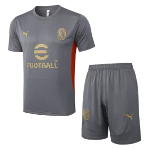AC Milan Conjunto 2024 2025 Gris - Maglia Ac Milan | escamisetasfutbol