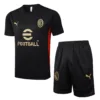 AC Milan Conjunto 2024 2025 Negro - Maglia Ac Milan | escamisetasfutbol