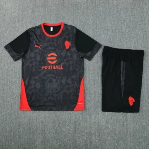 AC Milan Conjunto 2025 2026 Negro - Maglia Ac Milan | escamisetasfutbol