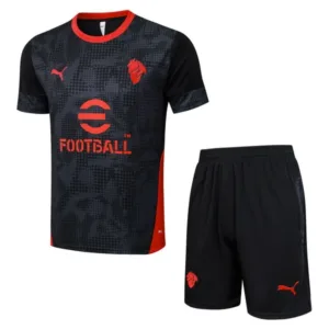 AC Milan Conjunto 2025 2026 Negro - Maglia Ac Milan | escamisetasfutbol