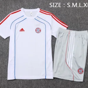 Bayern Múnich Conjunto 2025 2026 Blanco - Tuta Bayern Múnich | escamisetasfutbol