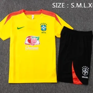 Brasil Conjunto 2026 Amarillo - Brasil Barata | escamisetasfutbol