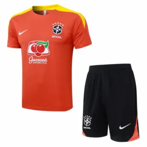 Brasil Conjunto 2026 Naranja - Brasil Barata | escamisetasfutbol