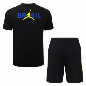 Brasil Conjunto 2026 Negro - Brasil Barata | escamisetasfutbol