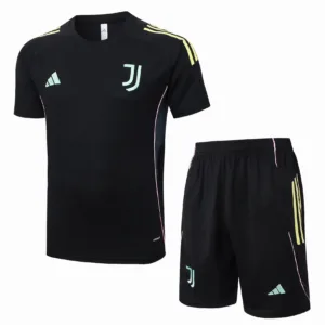 Juventus Conjunto 2025 2026 Negro - Equipación Juventus | escamisetasfutbol