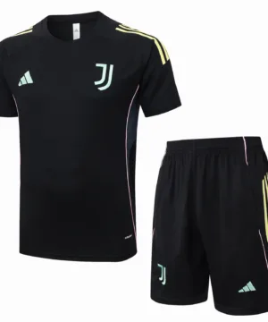 Juventus Conjunto 2025 2026 Negro - Equipación Juventus | escamisetasfutbol