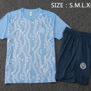 Manchester City Conjunto 2024 2025 Azul - Maglia Manchester City | escamisetasfutbol