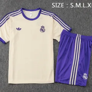 Real Madrid Conjunto 2025 2026 Amarillo - Maglia Real Madrid | escamisetasfutbol
