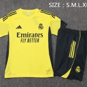 Real Madrid Conjunto 2025 2026 Amarillo - Maglia Real Madrid | escamisetasfutbol
