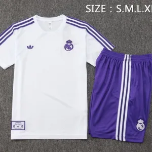 Real Madrid Conjunto 2025 2026 Blanco - Maglia Real Madrid | escamisetasfutbol