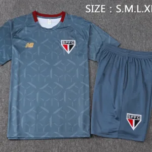 São Paulo Conjunto 2025 2026 Gris - Maglia Sao Paulo | escamisetasfutbol