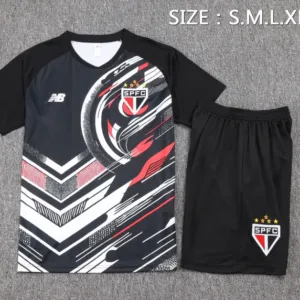 São Paulo Conjunto 2025 2026 Negro - Maglia Sao Paulo | escamisetasfutbol