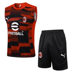 AC Milan Conjunto 2024 2025 Rojo - Maglia Ac Milan | escamisetasfutbol