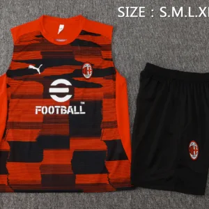 AC Milan Conjunto 2024 2025 Rojo - Maglia Ac Milan | escamisetasfutbol