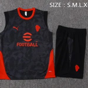 AC Milan Conjunto 2025 2026 Negro - Maglia Ac Milan | escamisetasfutbol