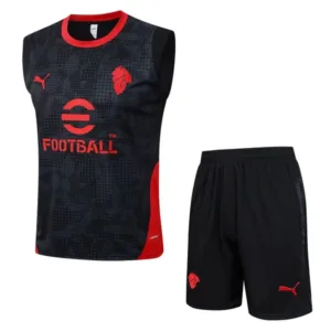 AC Milan Conjunto 2025 2026 Negro - Maglia Ac Milan | escamisetasfutbol
