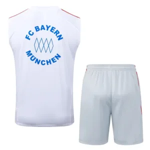 Bayern Múnich Conjunto 2025 2026 Blanco - Tuta Bayern Múnich | escamisetasfutbol