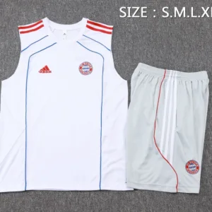 Bayern Múnich Conjunto 2025 2026 Blanco - Tuta Bayern Múnich | escamisetasfutbol