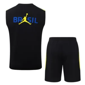 Brasil Conjunto 2026 Negro - Brasil Barata | escamisetasfutbol