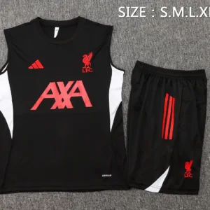 Liverpool Conjunto 2025 2026 Negro - Maglia Liverpool | escamisetasfutbol