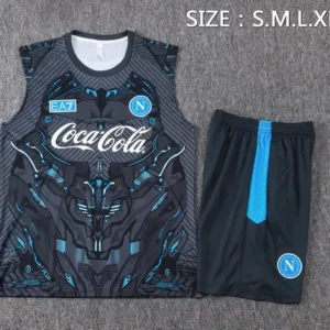 SSC Napoli Conjunto 2025 2026 Negro - Ssc Napoli Equipacion | escamisetasfutbol