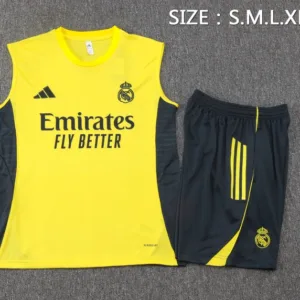 Real Madrid Conjunto 2025 2026 Amarillo - Maglia Real Madrid | escamisetasfutbol