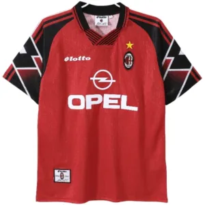 AC Milan Camiseta Especial Roja - Camiseta Ac Milan | escamisetasfutbol