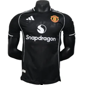 Manchester United Camiseta 2025 2026 Especial Negra - Camiseta Manchester United | escamisetasfutbol