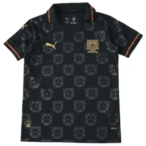Portugal Mujer Camiseta 2026 Especial Negra - Camiseta Portugal Mujer | escamisetasfutbol