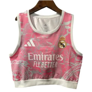 Real Madrid Mujer Camiseta 2025 2026 Especial Rosa - Camiseta Real Madrid Mujer 2025 | escamisetasfutbol