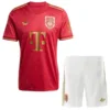 Bayern Múnich Conjunto 2025 2026 Especial Rojo - Tuta Bayern Múnich | escamisetas-futbol.com