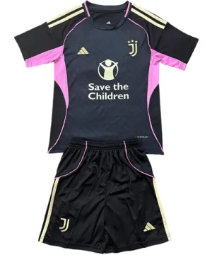 Juventus Niños Conjunto 2026 2027 Especial Negro - Equipación Juventus Niños | escamisetasfutbol