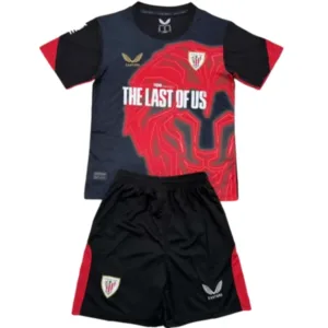Athletic Bilbao Niños Conjunto 2024 2025 Especial Negro - Equipacion Athletic Bilbao Niños | escamisetasfutbol