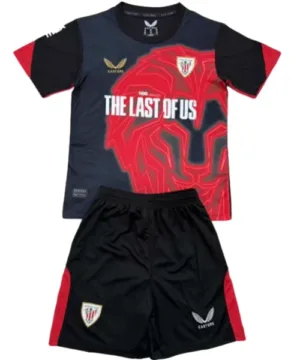 Athletic Bilbao Niños Conjunto 2024 2025 Especial Negro - Equipacion Athletic Bilbao Niños | escamisetasfutbol