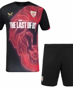 Athletic Bilbao Niños Conjunto 2024 2025 Especial Negro - Equipacion Athletic Bilbao Niños | escamisetasfutbol