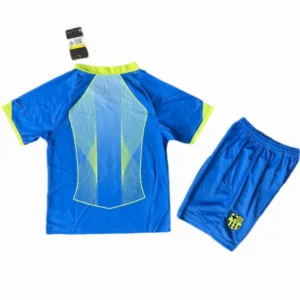 FC Barcelona Niños Conjunto 2025 2026 Especial Azul - Equipacion Fc Barcelona Niños | escamisetasfutbol
