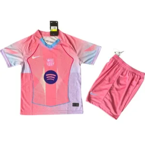 FC Barcelona Niños Conjunto 2025 2026 Especial Rosa - Equipacion Fc Barcelona Niños | escamisetasfutbol