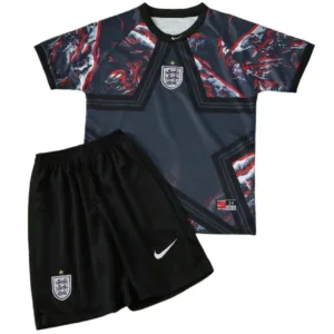 Inglaterra Niños Conjunto 2026 Especial Negro - Inglaterra Niños Barata | escamisetasfutbol