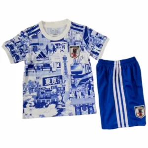 Japón Niños Conjunto 2026 Especial Azul - Equipacion Japon Niños | escamisetasfutbol