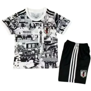Japón Niños Conjunto 2026 Especial Blanco - Equipacion Japon Niños | escamisetasfutbol