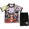 Japón Niños Conjunto 2026 Especial Rojo - Equipacion Japon Niños | escamisetasfutbol