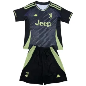 Juventus Niños Conjunto 2025 2026 Especial Negro - Equipación Juventus Niños | escamisetasfutbol