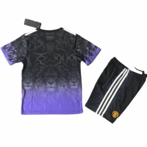 Manchester United Niños Conjunto 2025 2026 Especial Púrpura - Equipacion Manchester United Niños | escamisetasfutbol