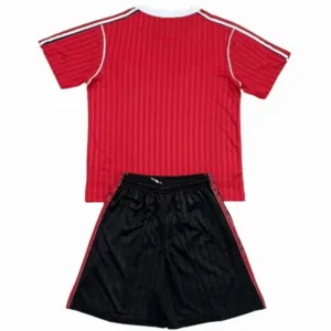 Manchester United Niños Conjunto 2025 2026 Especial Rojo - Equipacion Manchester United Niños | escamisetasfutbol