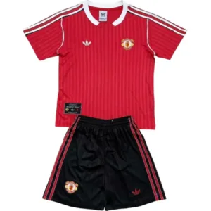 Manchester United Niños Conjunto 2025 2026 Especial Rojo - Equipacion Manchester United Niños | escamisetasfutbol